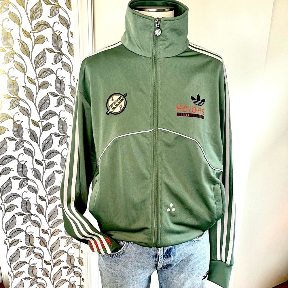 Adidas Star Wars Boba Fett Firebird Classic Track Jacket Trace Green (no tags)